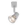 Harlem GU10 Single Track Circuit Spotlight Head - Silver