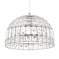 Hattie Dome Ceiling Pendant - Chrome