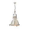 Holly 1 Light Diner Ceiling Pendant - Chrome