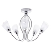 Ibru 5 Light Semi Flush Ceiling Light - Chrome