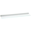 Illuminated Kitchen LED Glass Shelf Fleetwood 120cm Aluminium