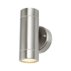 Integrated LED Up and Down Outdoor Wall Light - Stainless Steel