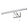 IP44 Rated Picture Wall Light with Pull Cord - Chrome