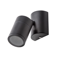 Irela 1 Light Adjustable Spotlight Wall Light - Black