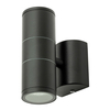 Irela 2 Light Up and Down Outdoor Wall Light - Black