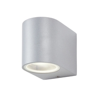 Irwell 1 Light Outdoor Wall Light - Silver