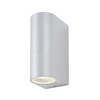 Irwell 2 Light Up and Down Outdoor Wall Light - Silver