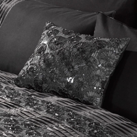 Jewel Boudoir Cushion - Black