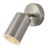 Kenn 1 Light Adjustable Outdoor Wall Light - Stainless Steel