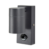 Kenn Up or Down Outdoor Wall Light with PIR Sensor - Anthracite