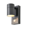 Kenn Up or Down Outdoor Wall Light with PIR Sensor - Anthracite