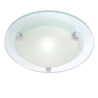 Lacunaria Large Flush Bathroom Ceiling Light