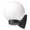 Lancaster Outdoor Globe Wall Light - Black