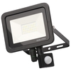 Langton Outdoor LED 20 Watt Slimline Flood Light with PIR Sensor - Black