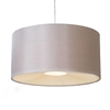 Large Ribbon Easy to Fit Ceiling Shade Drum - Mocha