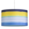 Large Water Colours Effect Easy to Fit Ceiling Shade - Multicoloured