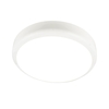 Laure Ceiling or Wall LED Flush Bulkhead with Emergency Function & Microwave Sensor - White