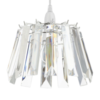 Layka Easy to Fit Pendant Shade - Clear