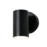 Lem Outdoor 1 Light Up or Down LED Wall Light - Black