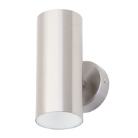 Lem Outdoor 2 Light LED Wall Light - Stainless Steel