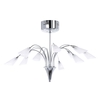 Liberty 12 Light Semi Flush Ceiling Light with Bulbs - Chrome