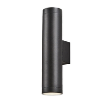 Lonan 2 Light Up & Down Outdoor Wall Light - Black