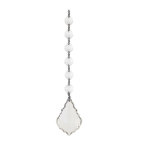 Louvre 12 Light Chrome Spare Champagne Crystal set I