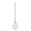 Louvre 12 Light Chrome Spare Champagne Crystal set I