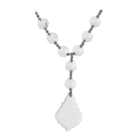 Louvre 12 Light Chrome Spare Clear Crystal set B