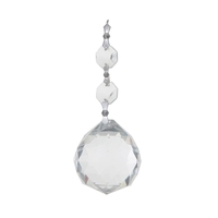 Louvre 12 Light Chrome Spare Clear Crystal set C