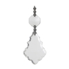 Louvre 12 Light Chrome Spare Clear Crystal set F