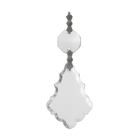 Louvre 12 Light Chrome Spare Clear Crystal set F