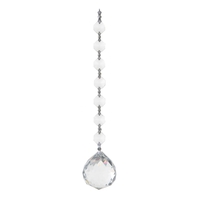 Louvre 12 Light Chrome Spare Clear Crystal set J