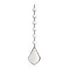 Louvre 5 Light Chrome Spare Champagne Crystal set F