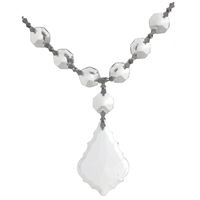 Louvre 5 Light Chrome Spare Clear Crystal set B