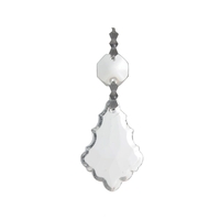 Louvre 5 Light Chrome Spare Clear Crystal set E