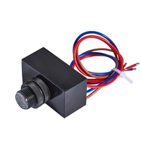 Luke Outdoor Dusk to Dawn Light Sensor - Black