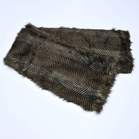 Luxury Faux Fur Throw - Brown