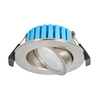 Lydia Bathroom 7 Watt COB LED Adjustable Colour Changing Recessed Downlighter - Satin Nickel