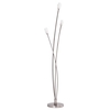 Macti 3 Light Floor Lamp - Satin Nickel