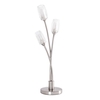 Macti 3 Light Table Lamp - Satin Nickel