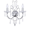 Madonna 2 Arm Wall Light - Chrome