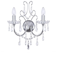 Madonna 2 Arm Wall Light - Chrome