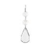 Madonna 3 Light Chrome Spare Clear Crystal set C