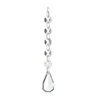 Madonna 3 Light Chrome Spare Clear Crystal set D