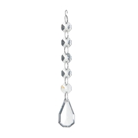 Madonna 3 Light Chrome Spare Clear Crystal set D