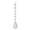 Madonna 3 Light Chrome Spare Clear Crystal set E