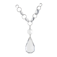 Madonna 3 Light Chrome Spare Clear Crystal set G