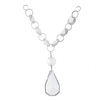 Madonna 3 Light Chrome Spare Clear Crystal set H