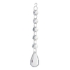 Madonna 5 Light Chrome Spare Clear Crystal set C
